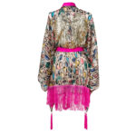 Kimono RAINBOW SNAKE WINGS FRINGE